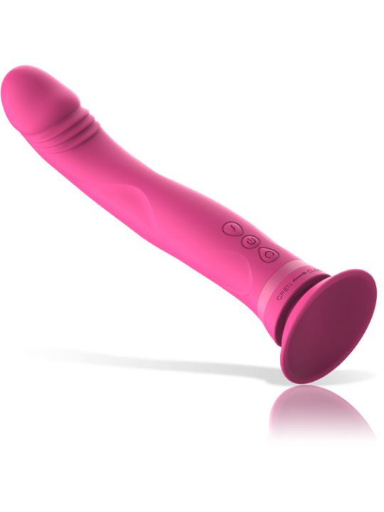 INTENSE - GODE VIBRATEUR EN SILICONE ROSE MICHELANGELO