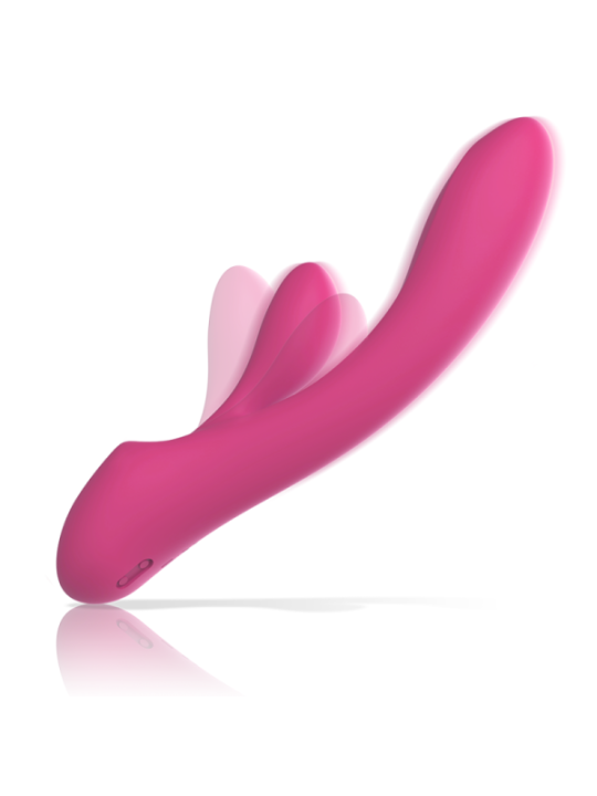 INTENSE - VIBRATEUR LUIGI RABBIT SILICONE LIQUIDE ROSE