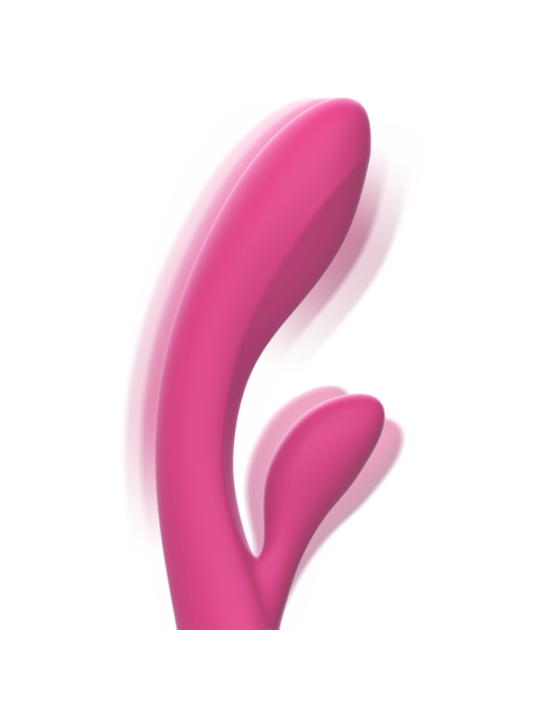 INTENSE - VIBRATEUR LUIGI RABBIT SILICONE LIQUIDE ROSE