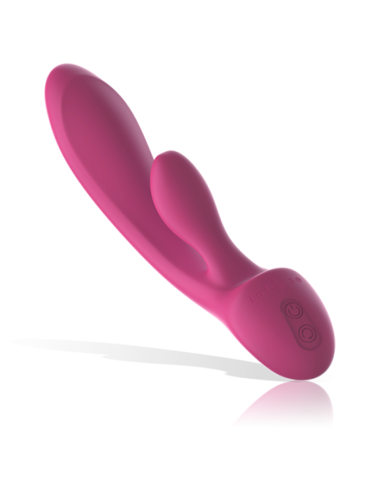 INTENSE - VIBRATEUR LUIGI RABBIT SILICONE LIQUIDE ROSE