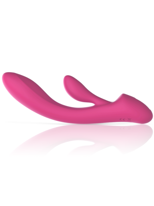 INTENSE - VIBRATEUR LUIGI RABBIT SILICONE LIQUIDE ROSE