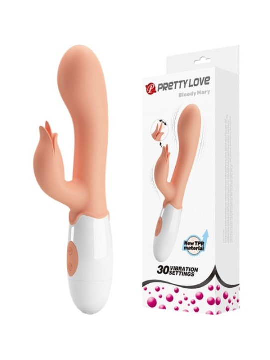 PRETTY LOVE - BLOODY MARY VIBRATEUR AVEC STIMULATEUR