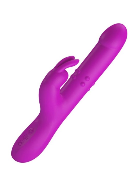 PRETTY LOVE - VIBRATEUR REESE AVEC ROTATION VIOLET