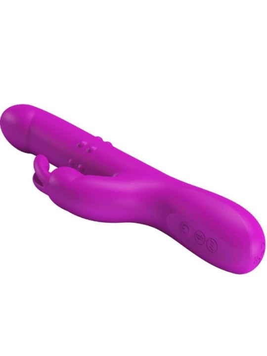 PRETTY LOVE - VIBRATEUR REESE AVEC ROTATION VIOLET