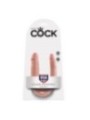 KING COCK - GODE DOUBLE PÉNÉTRATION 12.7 CM NATUREL