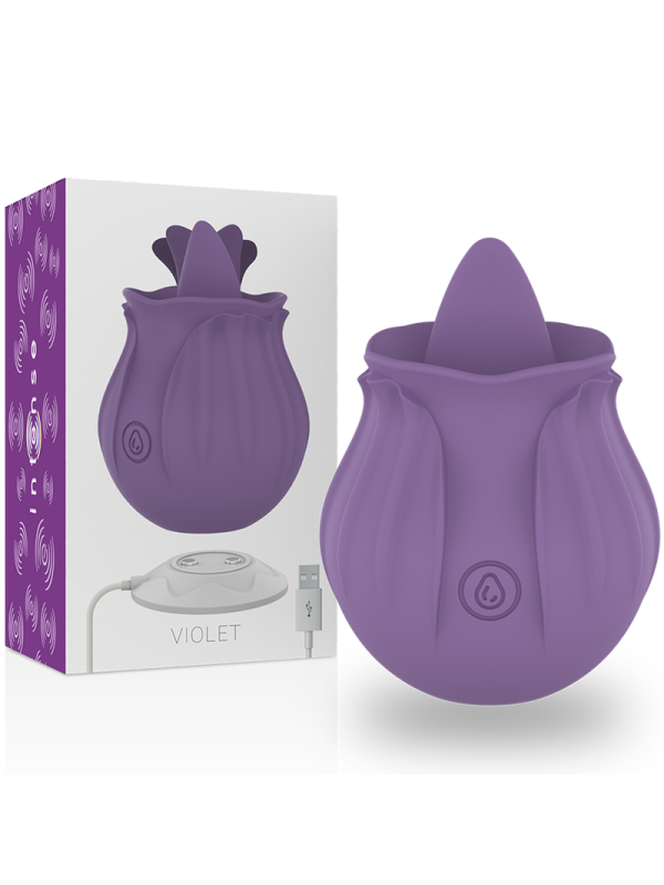 INTENSE - VIOLET CL TORIS STIMULATEUR 10 VIBRATIONS LILAS