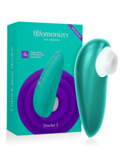 WOMANIZER - STIMULATEUR CLITORAL STARLET 3 TURQUOISE