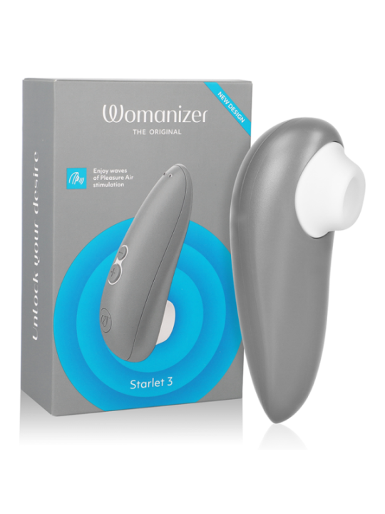 WOMANIZER - STIMULATEUR CLITORAL STARLET 3 GRIS