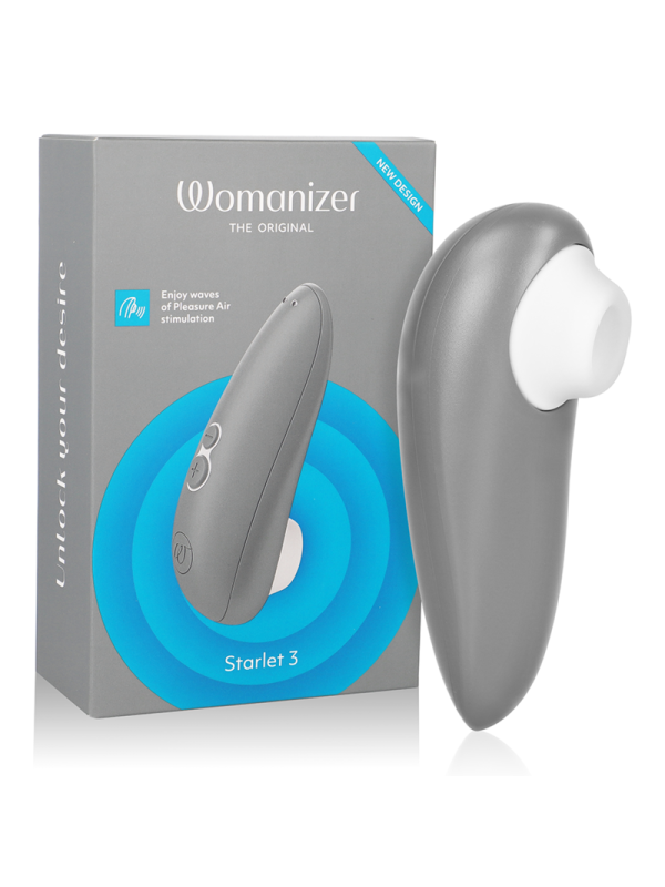 WOMANIZER - STIMULATEUR CLITORAL STARLET 3 GRIS