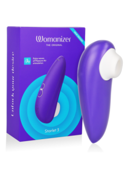 WOMANIZER - STIMULATEUR CLITORAL STARLET 3 INDIGO