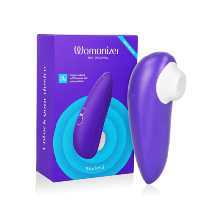 WOMANIZER - STIMULATEUR CLITORAL STARLET 3 INDIGO