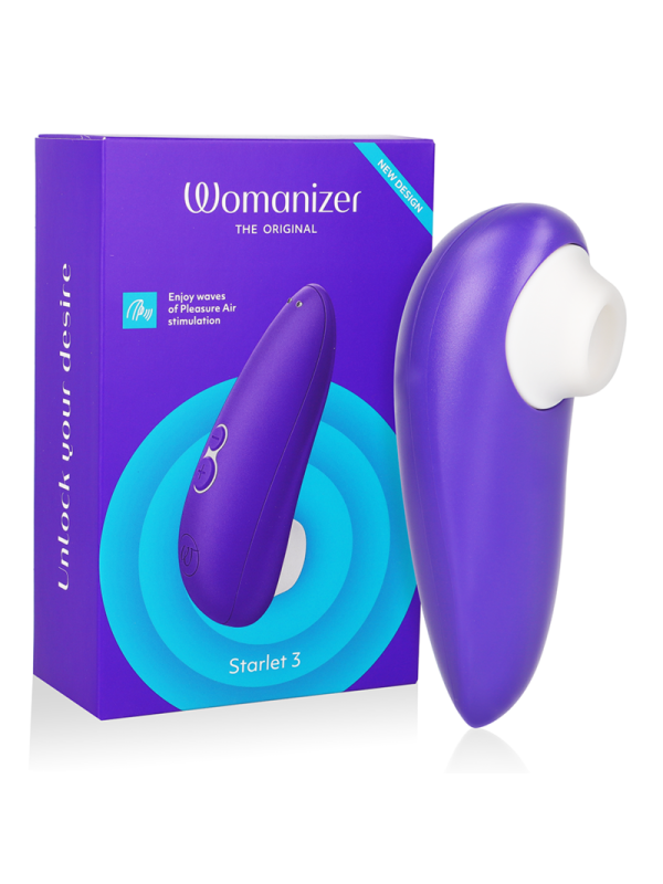 WOMANIZER - STIMULATEUR CLITORAL STARLET 3 INDIGO