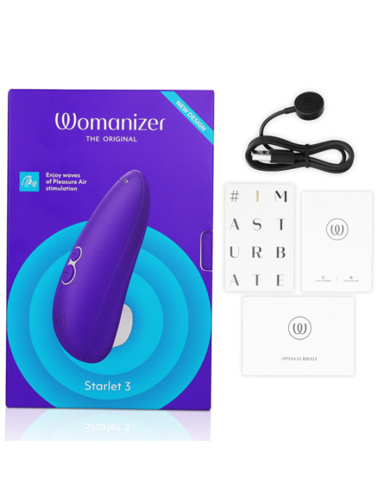 WOMANIZER - STIMULATEUR CLITORAL STARLET 3 INDIGO