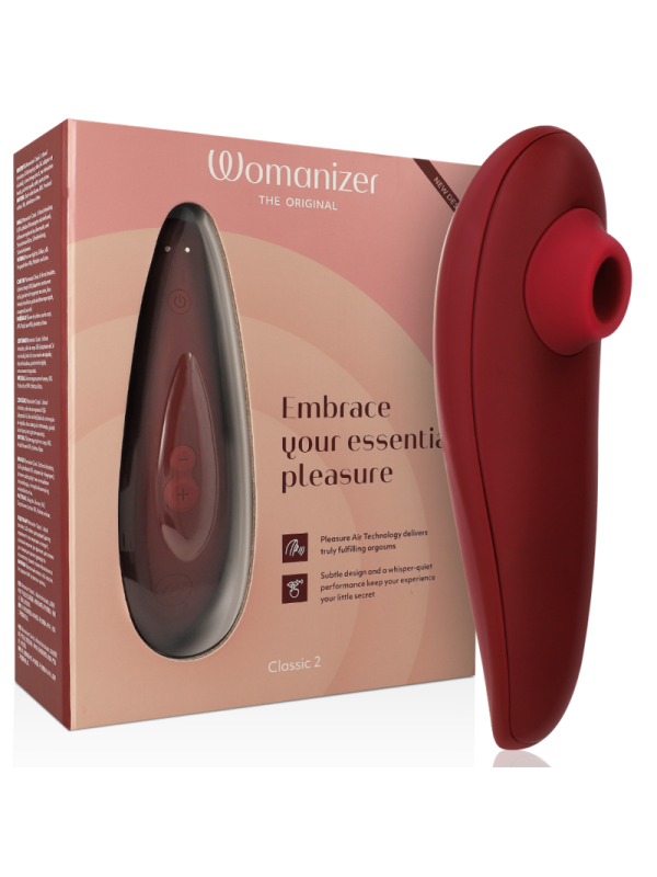 WOMANIZER - STIMULATEUR CLITORAL CLASSIC 2 BORDEAUX