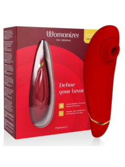 WOMANIZER - STIMULATEUR CLITORAL PREMIUM 2 BORDEAUX