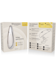 WOMANIZER - STIMULATEUR CLITORAL PREMIUM 2 GRIS CHAUD