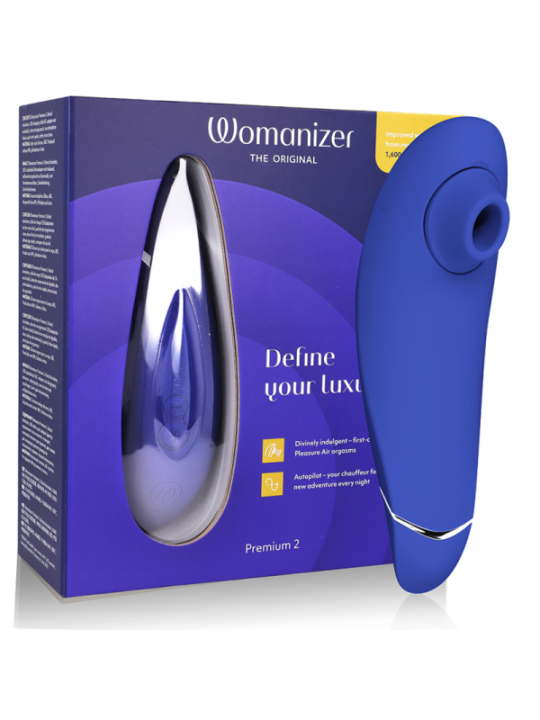 WOMANIZER - STIMULATEUR CLITORAL PREMIUM 2 BLUEBERRY