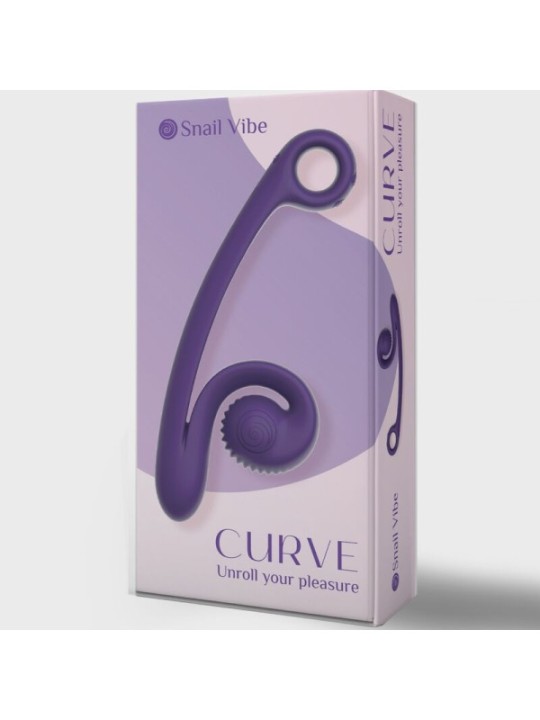 SNAIL VIBE - VIBRATEUR COURBE VIOLET