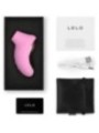 LELO - MASSEUR DE CLITORIS SONIQUE DE VOYAGE SONA 2 ROSE