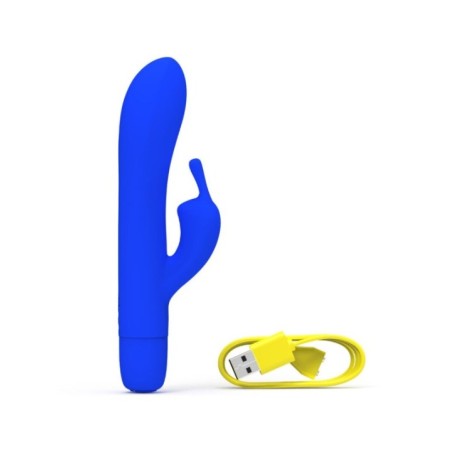 B SWISH - VIBRATEUR RECHARGEABLE CLASSIQUE BWILD BUNNY INFINITE SILICONE BLEU
