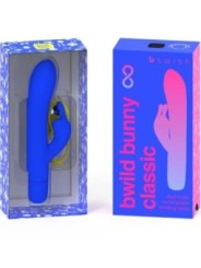 B SWISH - VIBRATEUR RECHARGEABLE CLASSIQUE BWILD BUNNY INFINITE SILICONE BLEU
