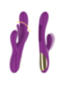 INTENSE - APOLO VIBRATEUR MULTIFONCTION RECHARGEABLE 7 VIBRATIONS AVEC LANGUE OSCILLANTE VIOLET