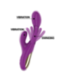 INTENSE - APOLO VIBRATEUR MULTIFONCTION RECHARGEABLE 7 VIBRATIONS AVEC LANGUE OSCILLANTE VIOLET