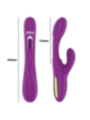 INTENSE - APOLO VIBRATEUR MULTIFONCTION RECHARGEABLE 7 VIBRATIONS AVEC LANGUE OSCILLANTE VIOLET