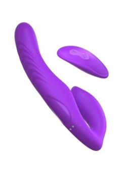 FANTASY FOR HER - VIBRATEUR DOUBLE PÉNÉTRATION TÉLÉCOMMANDE 9 NIVEAUX VIOLETS