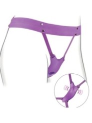 FANTASY FOR HER - HARNAIS PAPILLON VIBRANT, RECHARGEABLE & TÉLÉCOMMANDE VIOLET