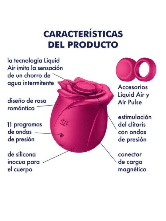 SATISFYER - AIR PULSE VIBRATEUR FLEUR CLASSIQUE PRO 2