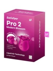SATISFYER - AIR PULSE VIBRATEUR FLEUR MODERNE PRO 2