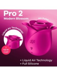 SATISFYER - AIR PULSE VIBRATEUR FLEUR MODERNE PRO 2