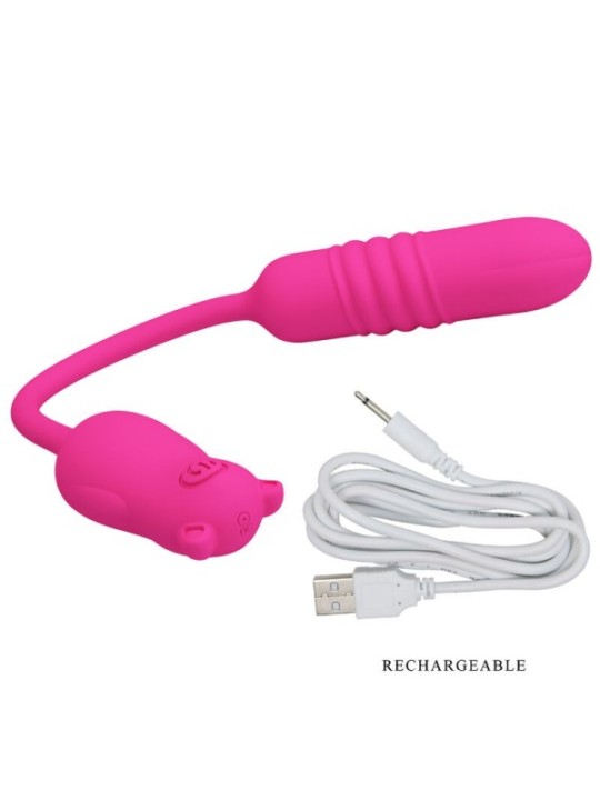 PRETTY LOVE - NOBIKUMA BALLE VIBRANTE EN SILICONE ROSE