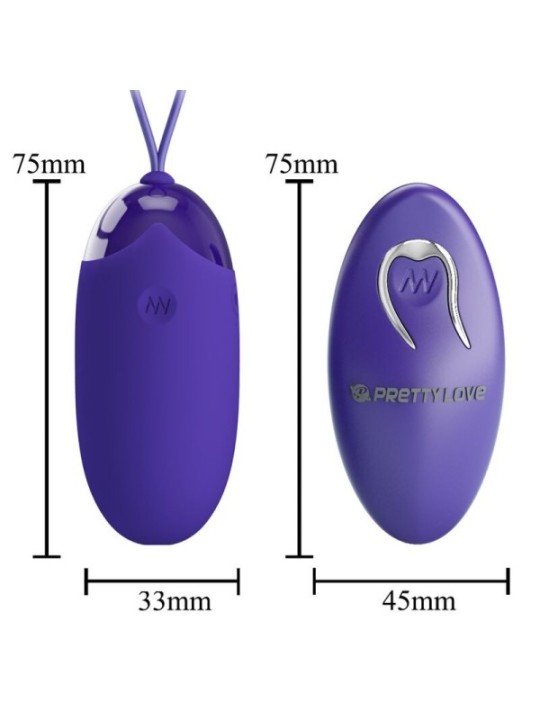 PRETTY LOVE - BERGER YOUTH OEUF VIBRANT TÉLÉCOMMANDÉ VIOLET