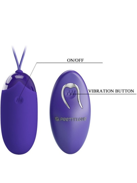PRETTY LOVE - BERGER YOUTH OEUF VIBRANT TÉLÉCOMMANDÉ VIOLET