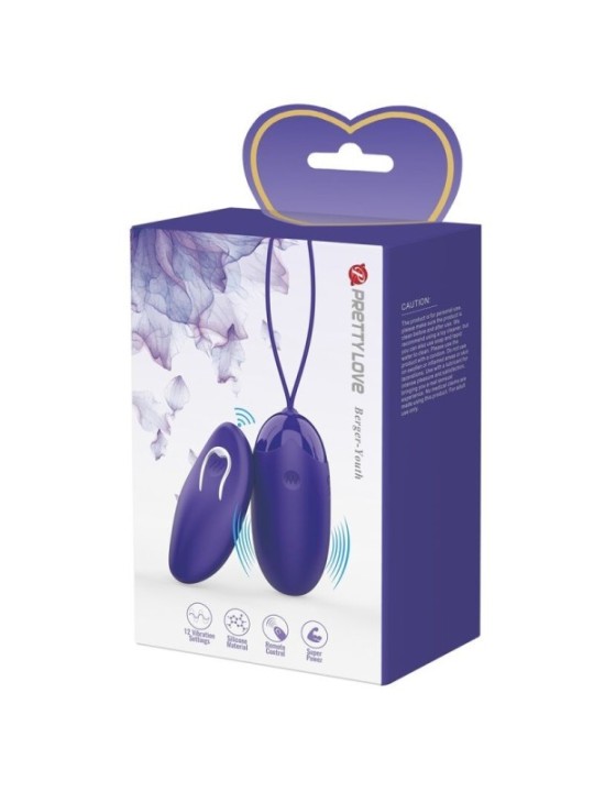 PRETTY LOVE - BERGER YOUTH OEUF VIBRANT TÉLÉCOMMANDÉ VIOLET