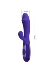 PRETTY LOVE - VIBRATEUR SNAPPY YOUTH & STIMULATEUR DE POINT G VIOLET