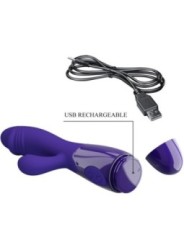 PRETTY LOVE - VIBRATEUR SNAPPY YOUTH & STIMULATEUR DE POINT G VIOLET