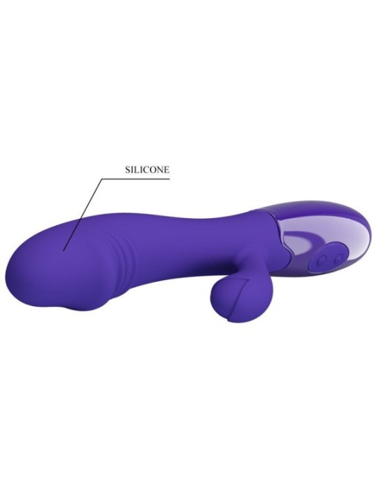PRETTY LOVE - VIBRATEUR SNAPPY YOUTH & STIMULATEUR DE POINT G VIOLET
