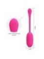 PRETTY LOVE - OEUF VIBRANT RECHARGEABLE DOREEN MAGENTA TÉLÉCOMMANDE