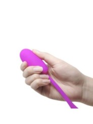 PRETTY LOVE - OEUF VIBRANT JULIUS IMPERMÉABLE-RECHARGEABLE VIOLET