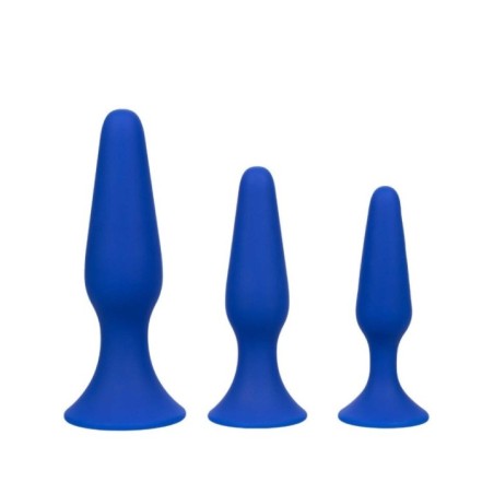 CALEXOTICS - ADMIRAL KIT 3 PLUG ANAL BLEU