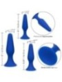 CALEXOTICS - ADMIRAL KIT 3 PLUG ANAL BLEU