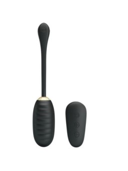 PRETTY LOVE - DOREEN OEUF VIBRANT RECHARGEABLE DE LUXE NOIR TÉLÉCOMMANDE