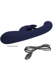 PRETTY LOVE - VIBRATEUR LAMAR LAPIN ET POINT G BLEU