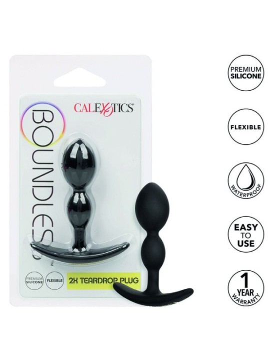 CALEXOTICS - BOUNDLESS BOUCHON EN GOUTTE DE LAME 2X