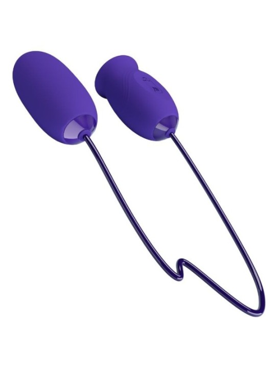 PRETTY LOVE - STIMULATEUR VIBRATEUR RECHARGEABLE DAISY YOUTH VIOLET