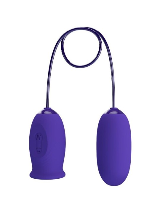 PRETTY LOVE - STIMULATEUR VIBRATEUR RECHARGEABLE DAISY YOUTH VIOLET