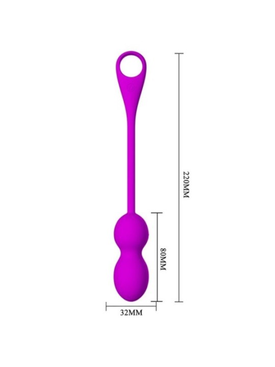 PRETTY LOVE - BALLES VIBRANTES RECHARGEABLES ELVIRA VIOLET